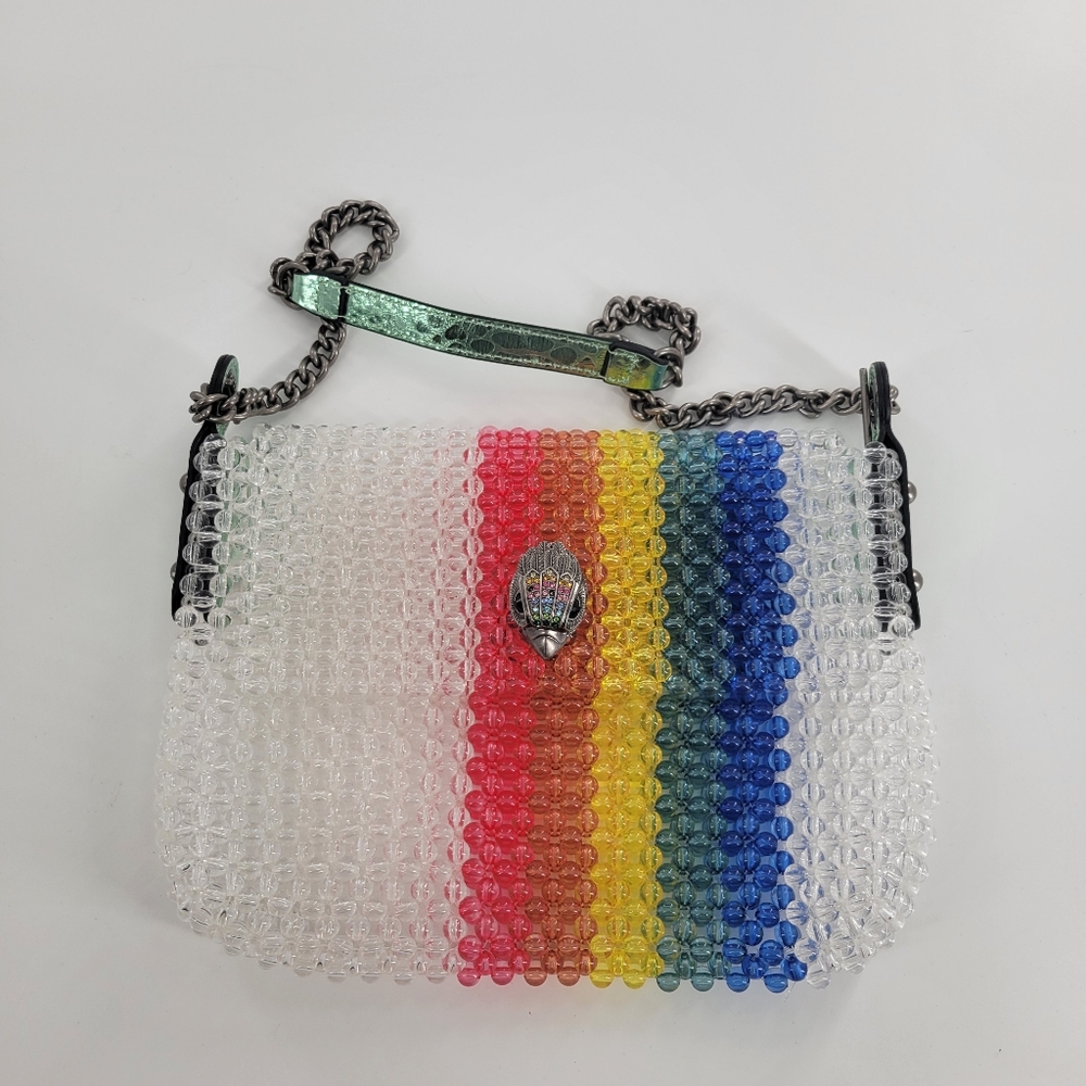Kurt Geiger Multicolor Beaded Shoulder Bag